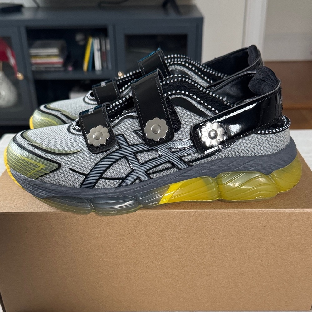 Cecilie Bahnsen x ASICS Gel-Quantum 360 VIII sneakers Yellow/Silver/Black - Picture 6 of 14